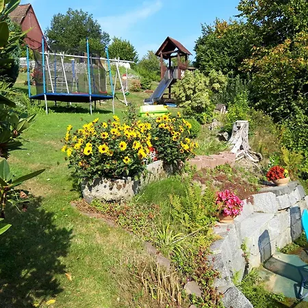 Roomy In Lichtenhain With Pond *