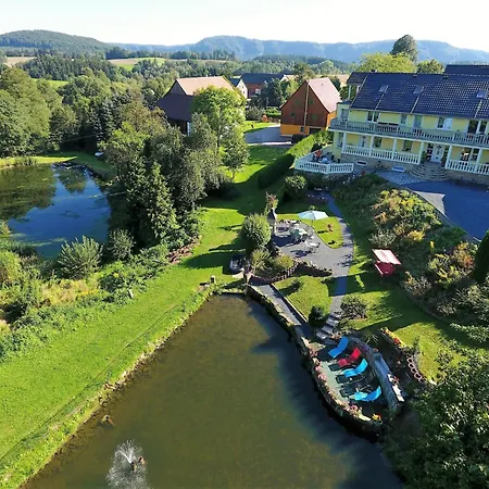Roomy In Lichtenhain With Pond