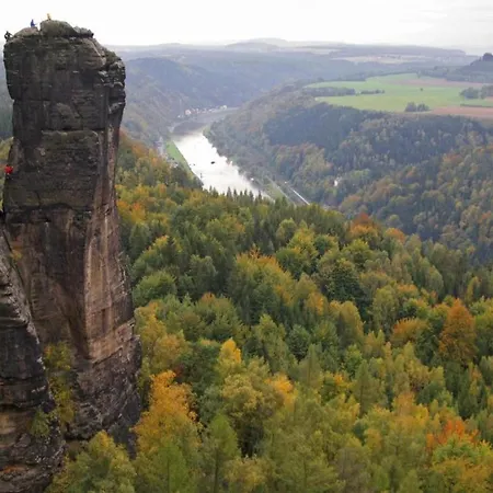 Mit Teich In Lejlighed Lichtenhain (Sebnitz)